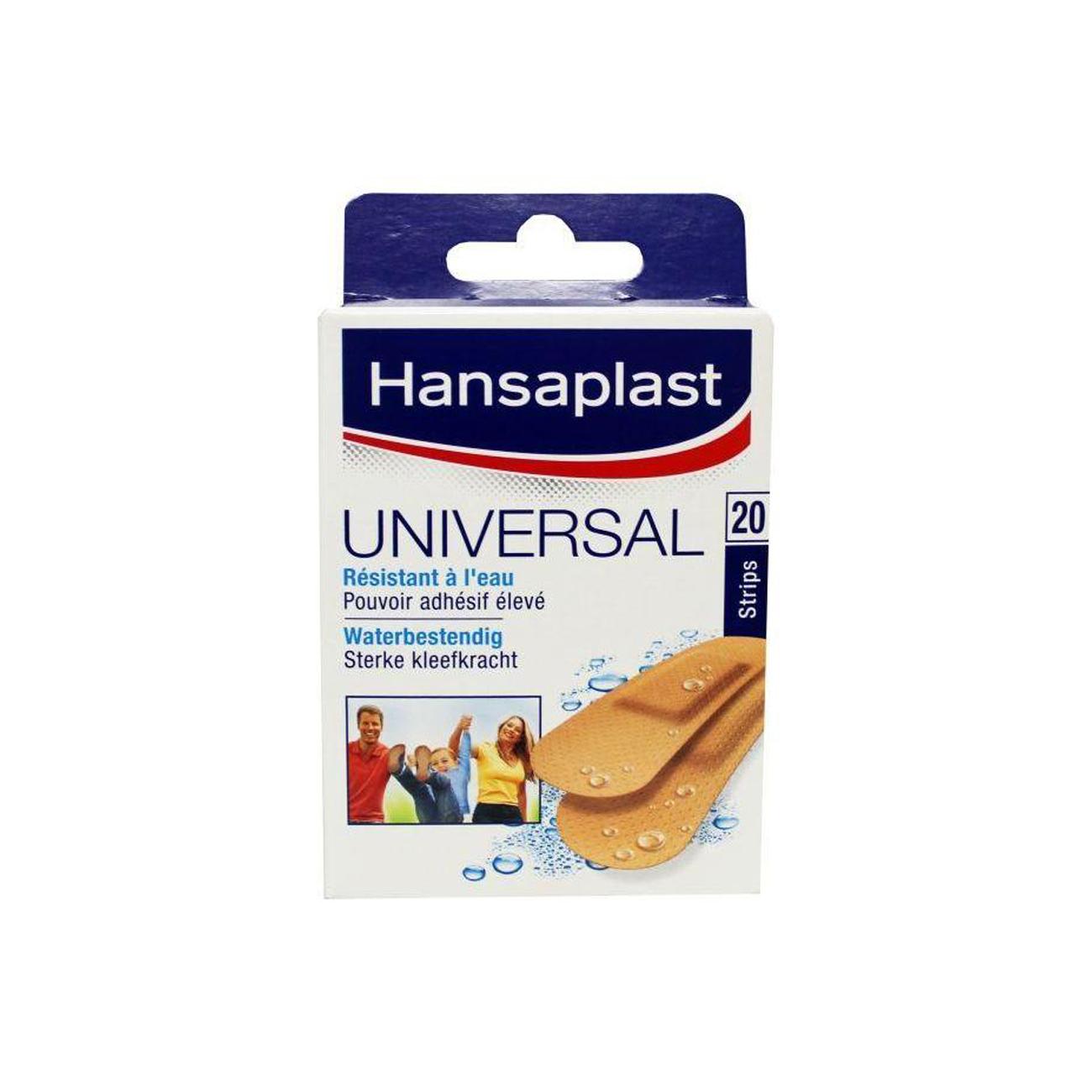 Hansaplast Water Resistant Pleisters (20 Strips)