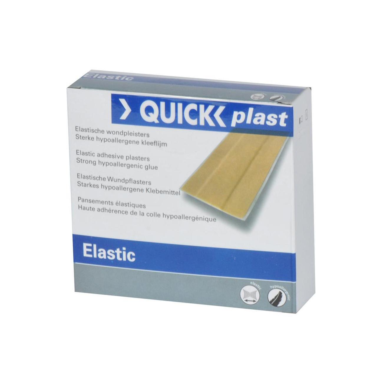 QuickPlast Pleister Elastisch 8 Cm X 1 M