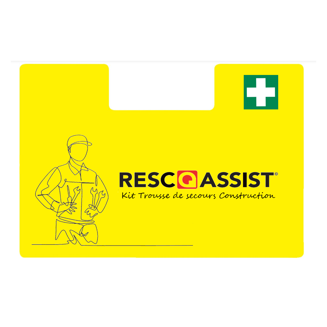 Resc-Q-Assist Kit Trousse De Secours Construction DIN