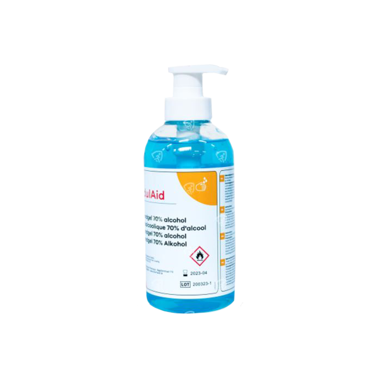 ModulAid Antibacteriële Gel 70% 500ml Met Pomp