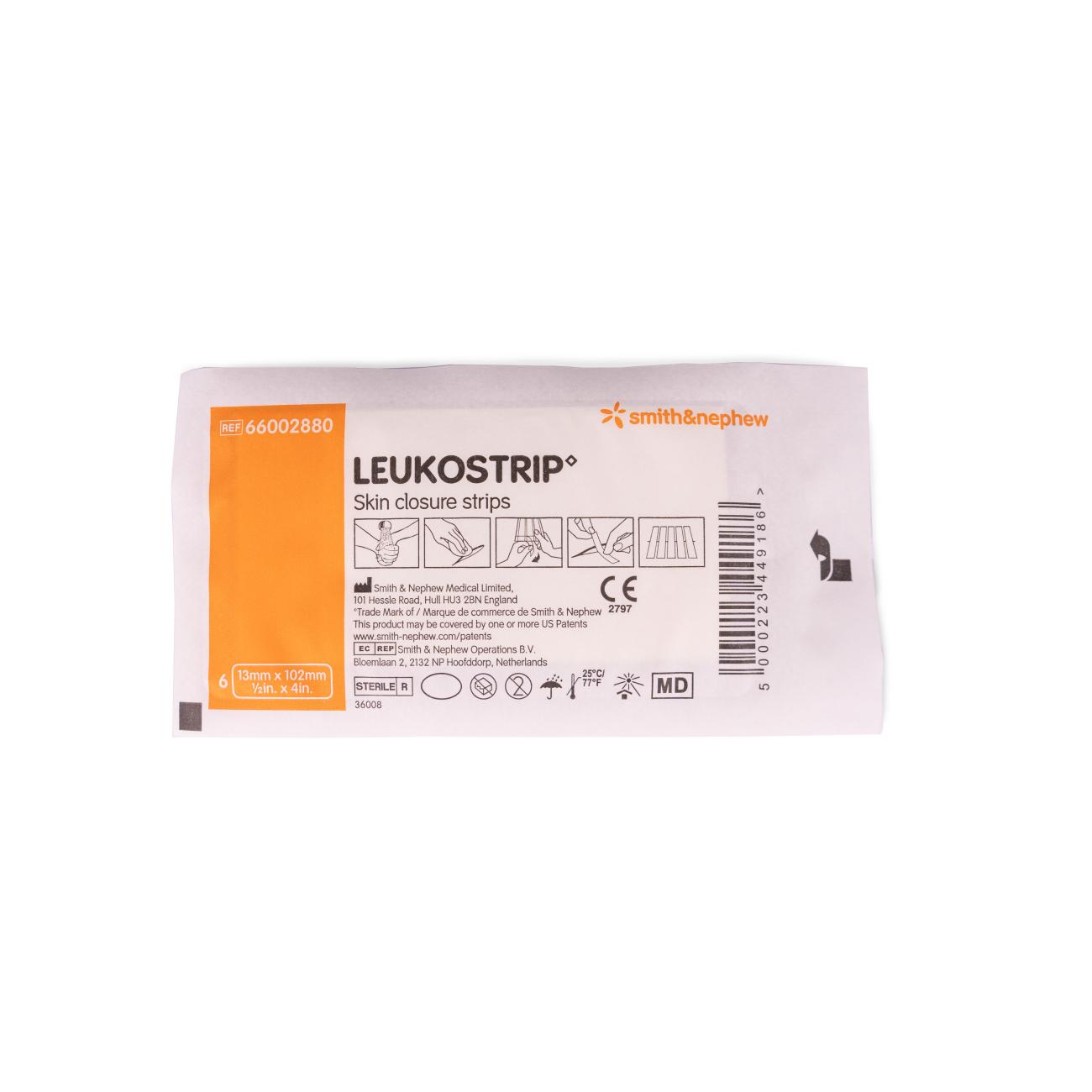 Leukostrip 13 X 102 Mm (6 Stuks)
